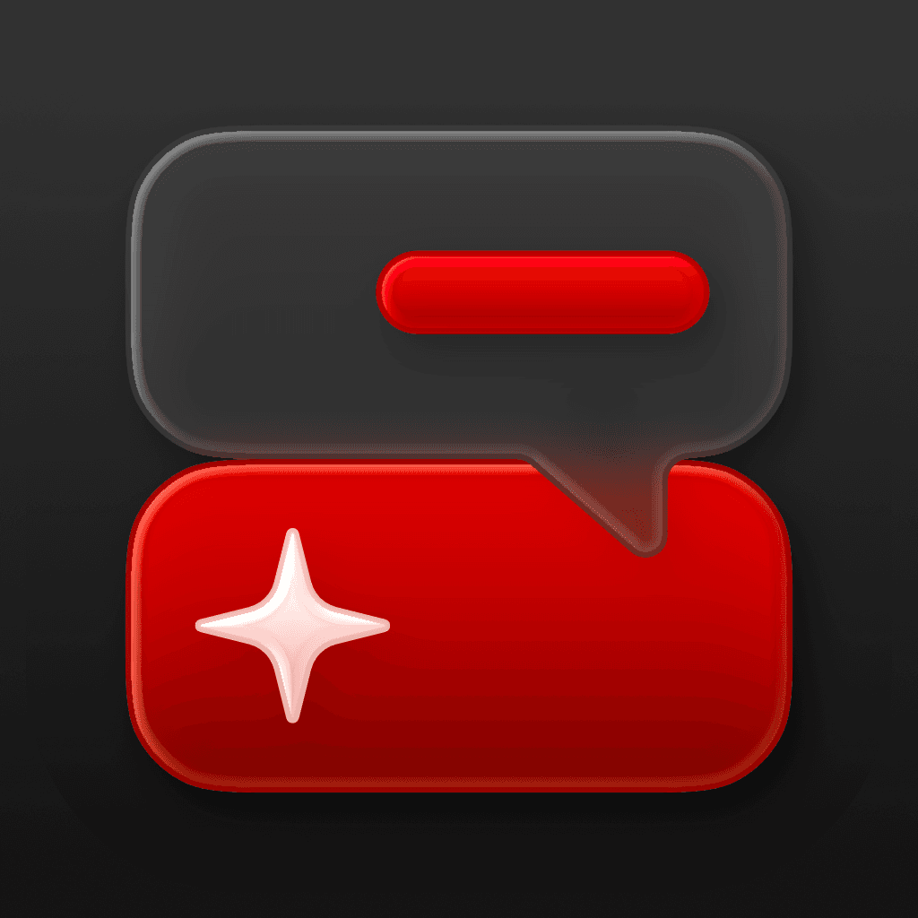 AI Chat Dark icon